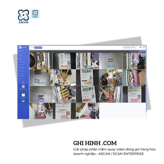 Xem trực tuyến đa camera ECAM Application